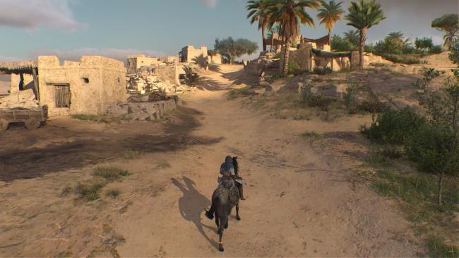 Assassin's Creed Mirage, The Curse Of The SI' La', Riding into the Abando<em></em>ned Village