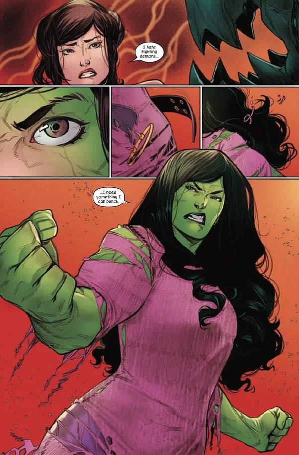 Interior preview page from SENSATIo<em></em>nAL SHE-HULK #5 JEN BARTEL COVER