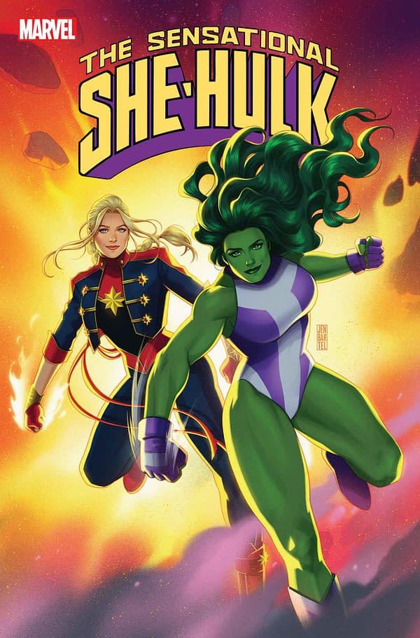 Cover image for SENSATIo<em></em>nAL SHE-HULK #5 JEN BARTEL COVER