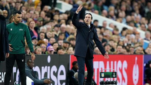 Unai Emery: Plenty of work for Aston Villa to do in second leg