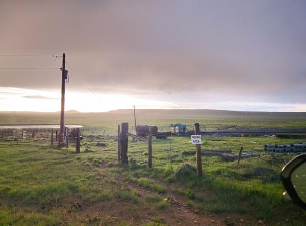 The ranch that o<em></em>nce belo<em></em>nged to Patrick McGuire. The author's father claimed this was wher<em></em>e he was visited by aliens.