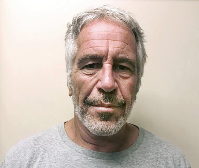 FILE — This March 28, 2017 photo, provided by the New York State Sex Offender Registry, shows Jeffrey Epstein.  The Justice Department’s watchdog said Tuesday that “a combination of negligence and misconduct” enabled Jeffrey Epstein to take his own life at a federal jail in New York City. (New York State Sex Offender Registry via AP, File)