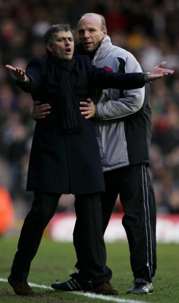 Jose Mourinho (left) inspired Michael’s Next Goal Wins role. Photo: PA