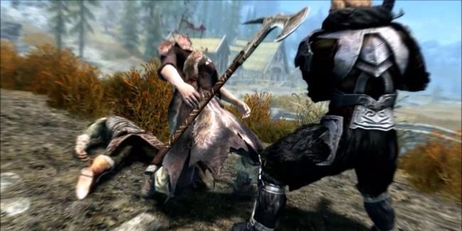 skyrim_two-handed_weapon_defeating_an_enemy